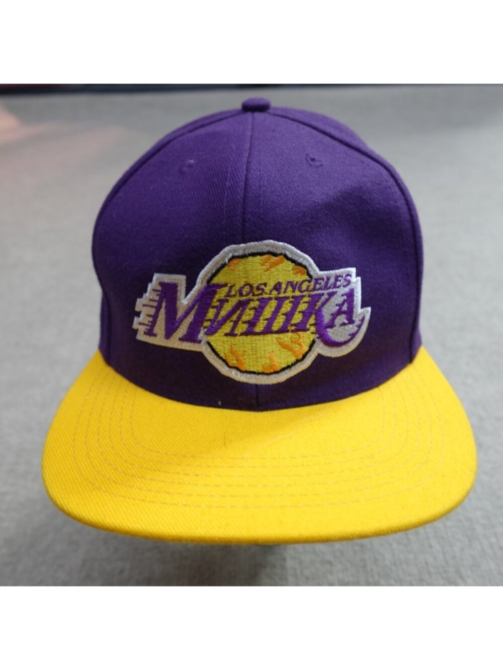 Mishka Hat Purple Los Angeles Embroidered Lakers Made in USA